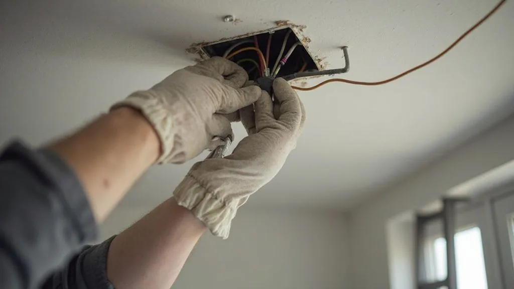 Stoffkabel im Altbau